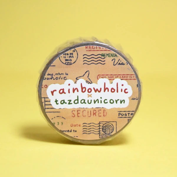 Washi rainbowholic - Airmail stamps