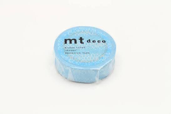 Washi Tape mt - water drop gradation blue