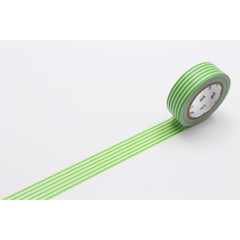 Washi Tape mt - líneas horizontales - wakamidori