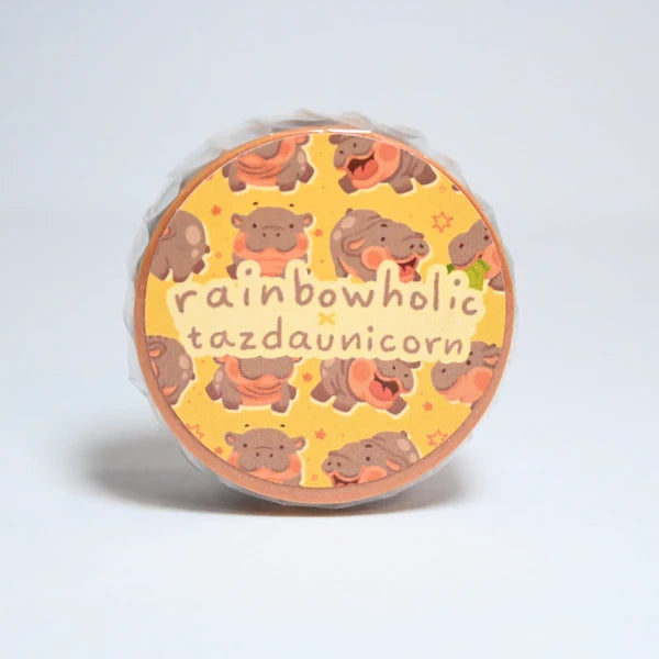 Washi rainbowholic - Baby hippo