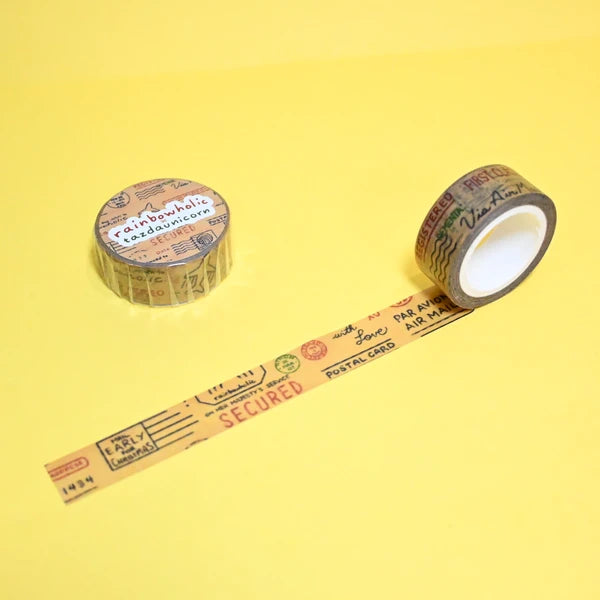 Washi rainbowholic - Airmail stamps