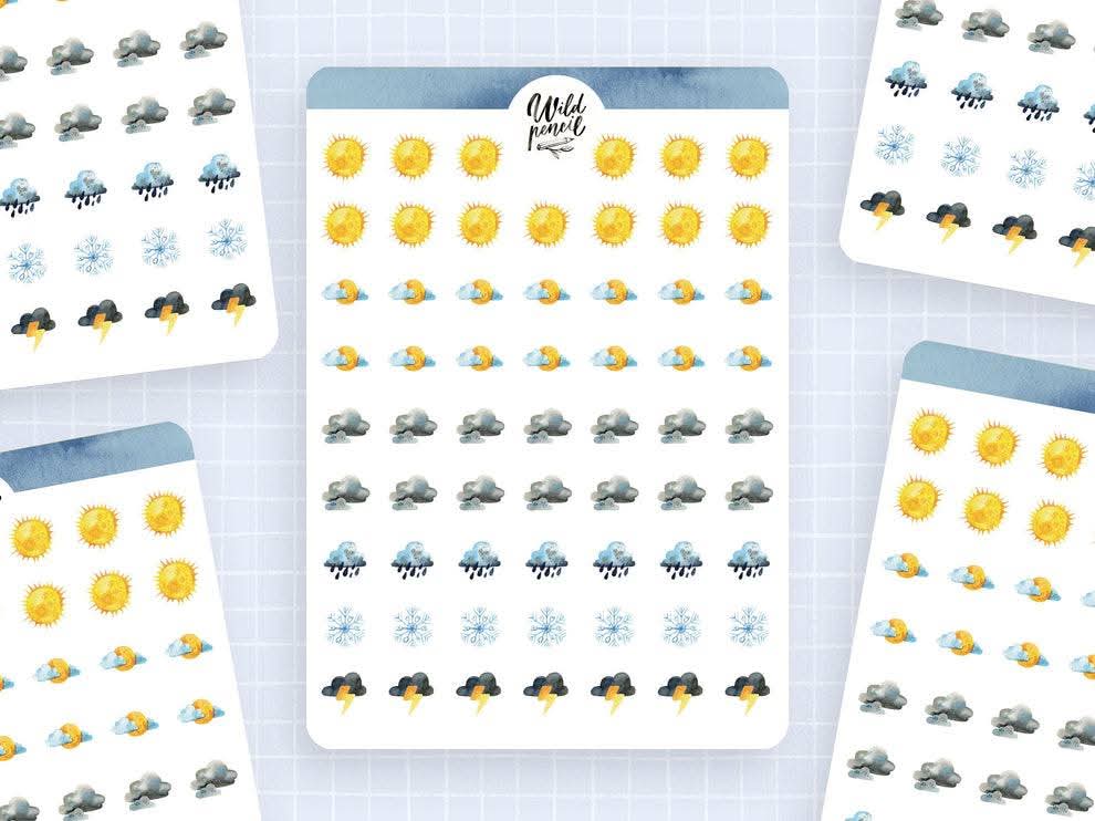 Stickers Wild Pencil - clima
