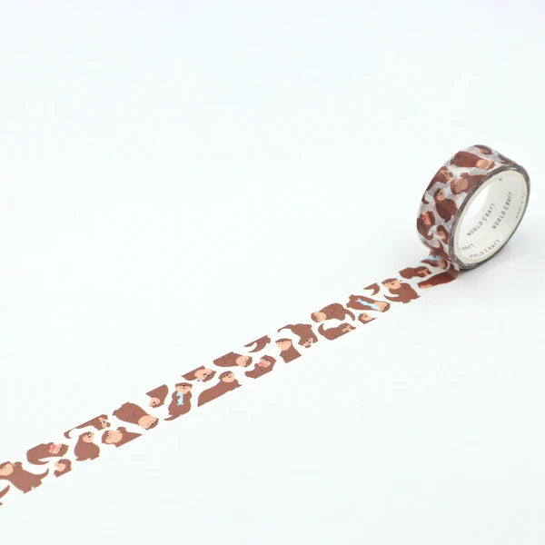 Washi Tape animalitos - nutria