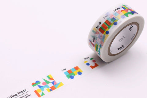 Washi Tape mt kids - building block