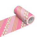 Washi Tape mt CASA 10 cm - flower red