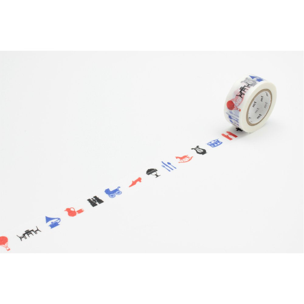 Washi Tape mt - silhouette