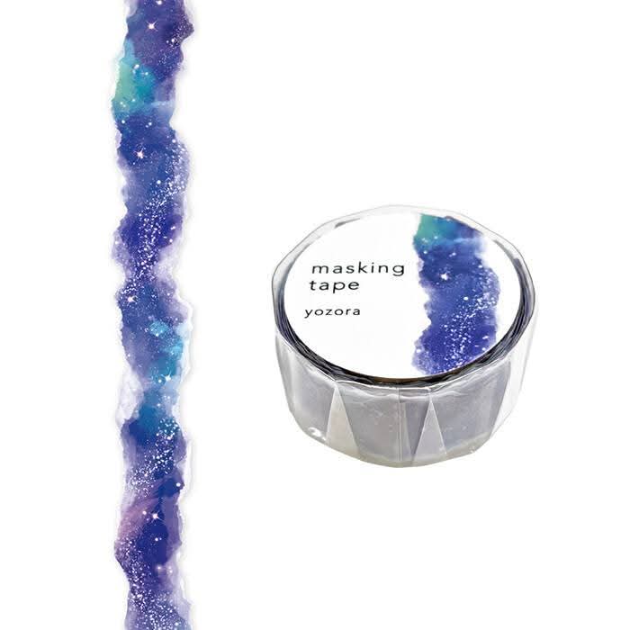 Washi Tape - cielo nocturno (suajada)