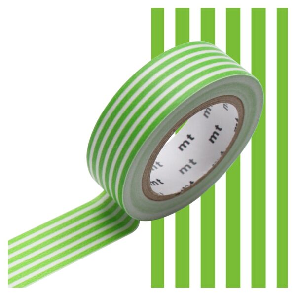 Washi Tape mt - líneas horizontales - wakamidori